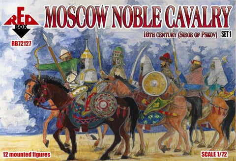 Moscow Noble Cavalry 16 c. (Siege of Pskov) Set 1 - 1:72 - Red Box - 127 - @