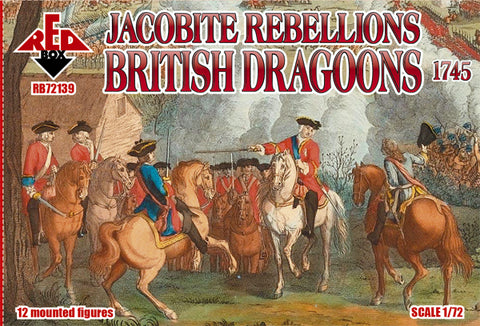 Red Box - 72139 - Jacobite Rebellion. British Dragoons 1745 - 1:72