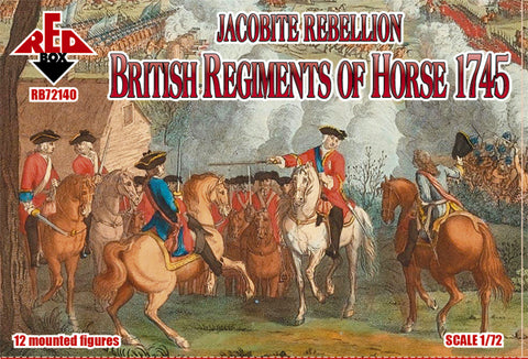 Red Box - 72141 - Jacobite Rebellion. British Regiments of Horse 1745 - 1:72