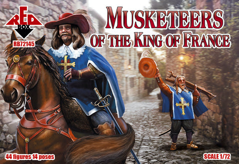 Musketeers of the King Of France - 1:72 - Red Box - 72145