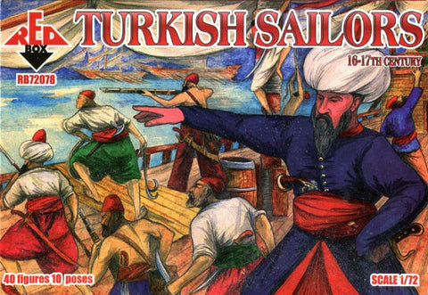 Red Box - 72078 - Turkish Sailors 16/17th century - 1:72