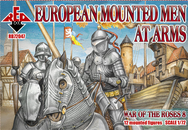 Red Box - 72047 - European mounted men at arms - 1:72