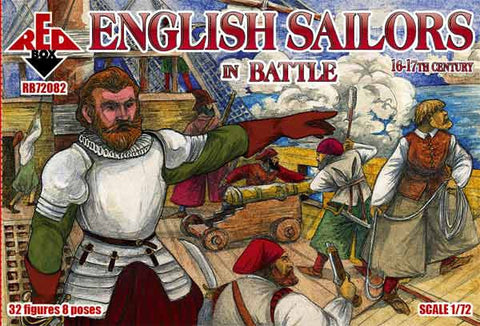 Red Box - 72082 - English sailors in battle - 1:72