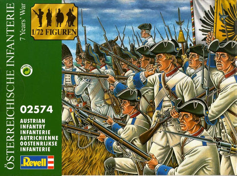 Austrian infantry 1:72 Revell 02574
