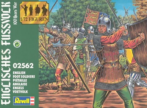 Revell - Englisches Fussvolr  100 Years War - 1:72 - RV02562