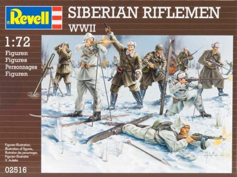 Siberian riflemen (WWII) - 1:72 - Revell - 02516