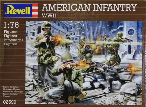 American infantry (WWII) - 1:76 - Revell - 02599