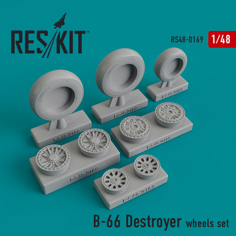 ResKit - Douglas B-66 Destroyer wheels set - 1:48