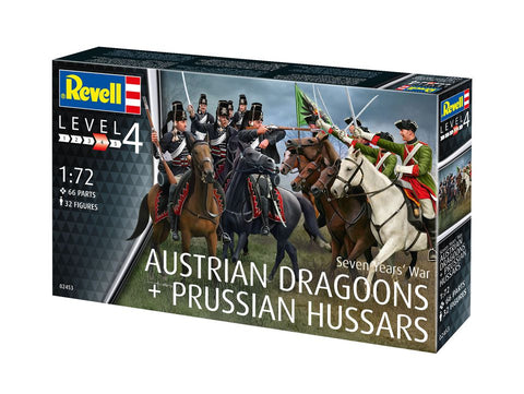 Austrian Dragoons+Prussian Hussars (Seven Year's War) - 1:72 - Revell - 02453