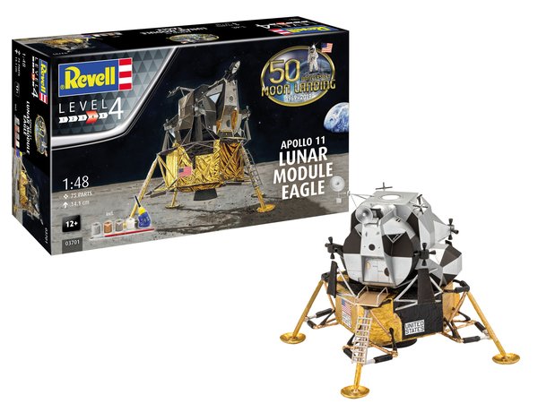Revell - 03701 - Apollo 11 - 1:48