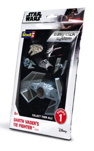 Revell - 1102 - Darth Vader's TIE Fighter Star Wars (Easy-Click)  - 1:121