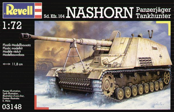 Revell - 3148 - Sd.Kfz.164 Nashorn - 1:72 (OOP)