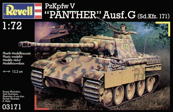 Revell - 3171 - Pz.Kpfw.V Panther - 1:72