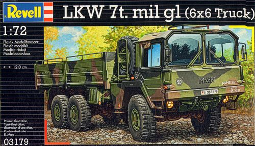 Revell - 3179 - LKW 7t mil g1 6x6 truck (2nd hand MB) - 1:72