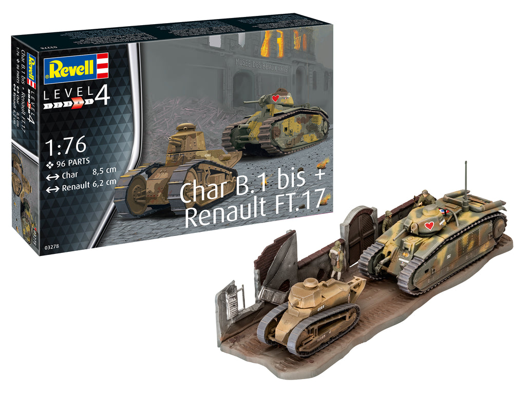 Revell - 3278 - Char B.1 - 1:76