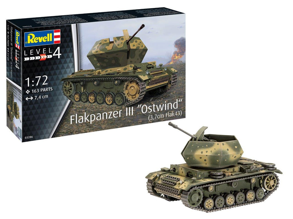 Revell - Flakpanzer III 'Ostwind' (3.7cm Flak 43) - RV3286 - 1:72