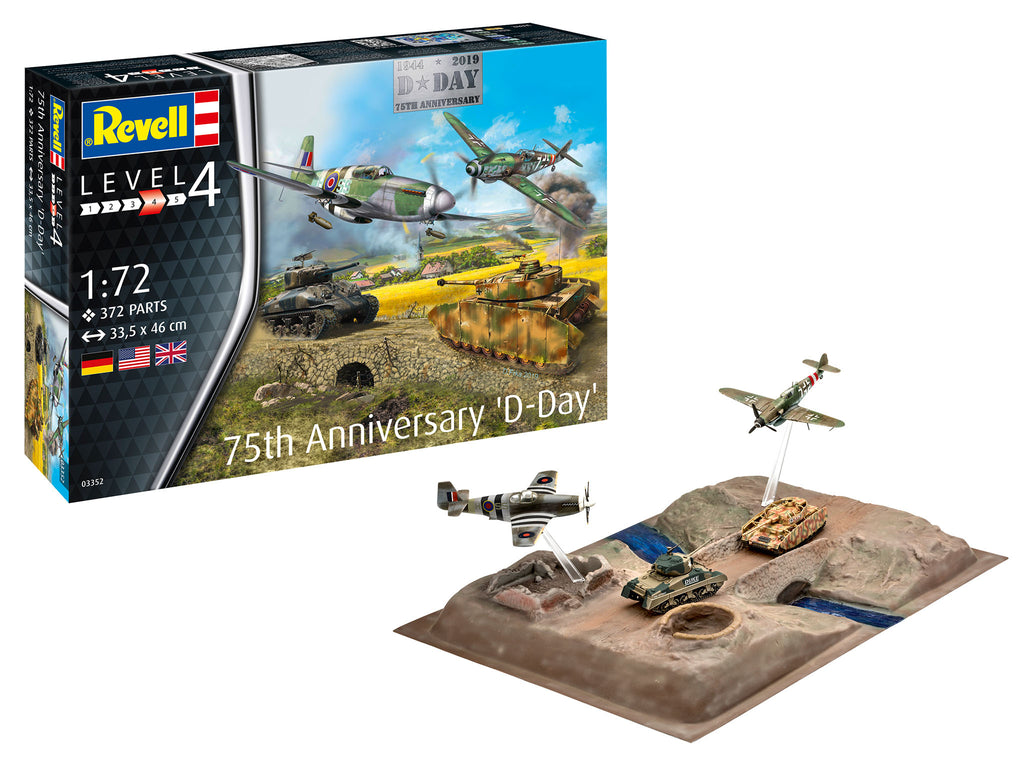 75th Anniversary D-Day Set - 1:72 - Revell - 03352 - @
