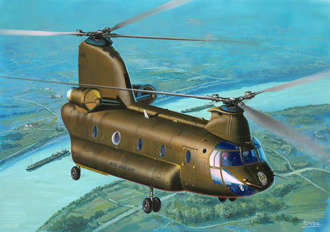 Revell - 3825 - Boeing CH-47D Chinook - 1:144
