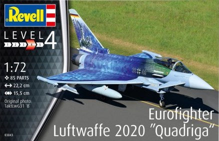 Revell - 3843 - Eurofighter Luftwaffe Demo 2020 Quadriga - 1:72 - @