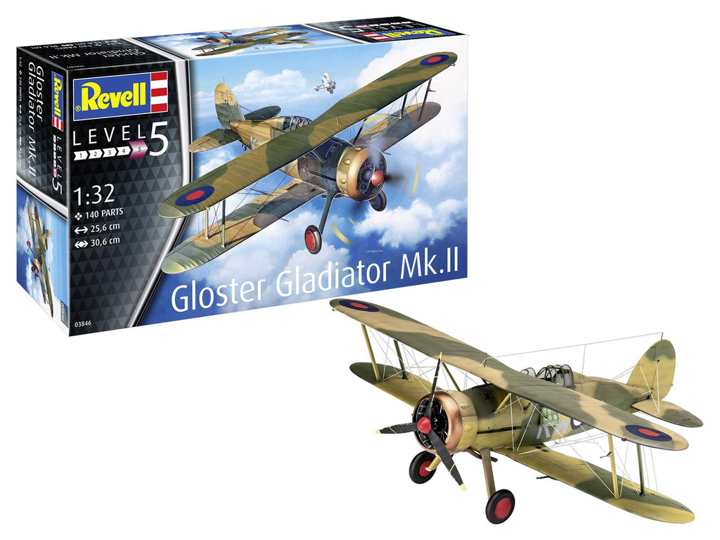 Revell - 3846 - Gloster Gladiator Mk.II (Ex ICM) - 1:32