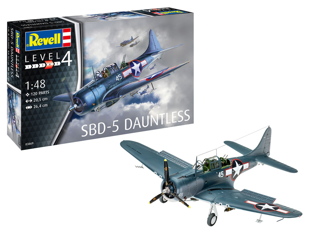 Revell - 3869 - Douglas SBD-5 Dauntless Navy fighter - 1:48