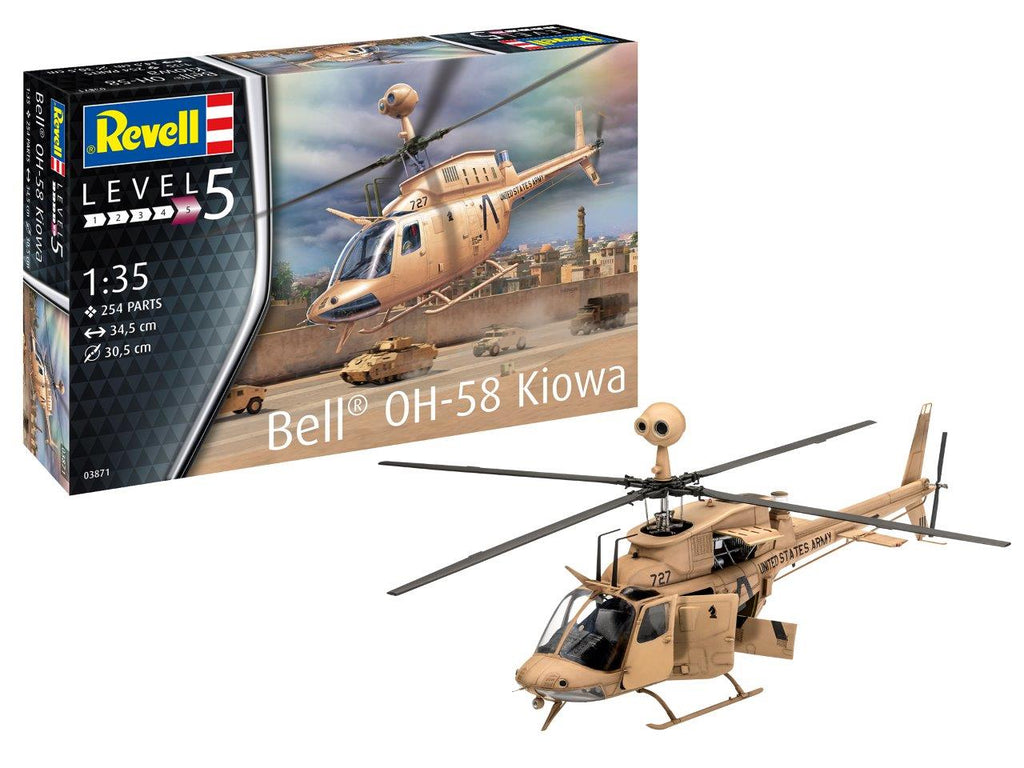 Revell - 3871 - Bell OH-58 - 1:35