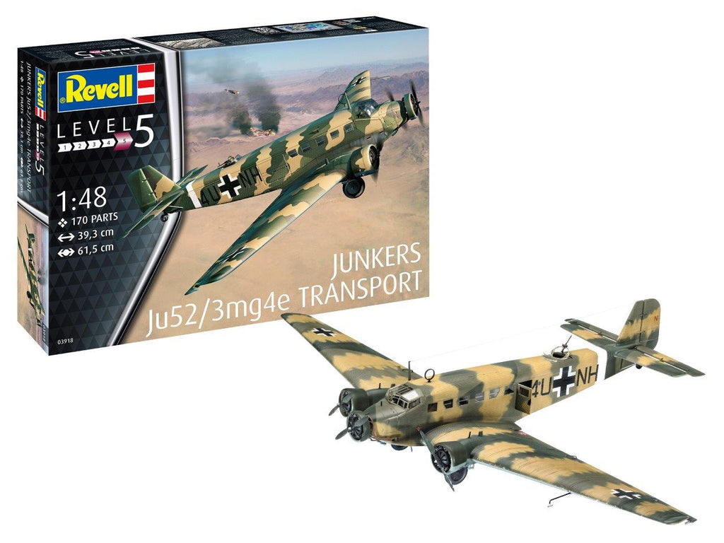 Revell - 3918 - Junkers Ju-52 - 1:48