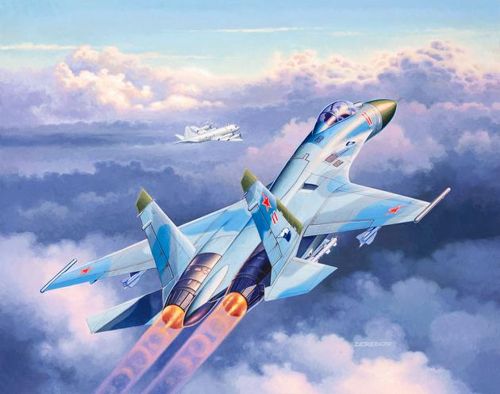 Sukhoi Su-27 - 1:144 - Revell - 3948 - @