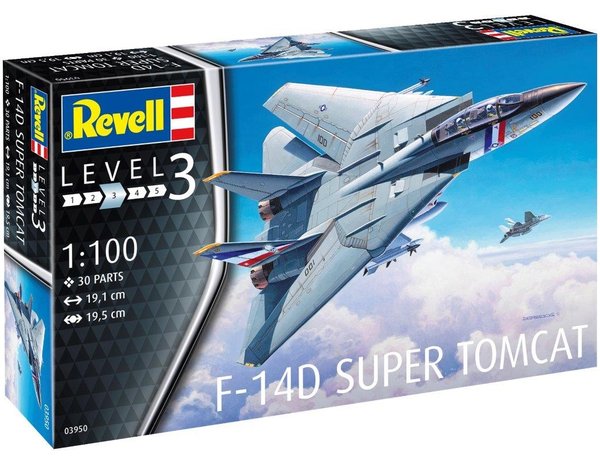 Revell - 3950 - Grumman F-14D Tomcat - 1:100