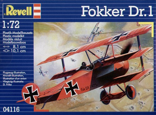 Revell - 4116 - Fokker Dr.I - 1:72