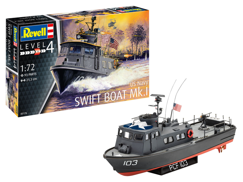 Revell - 5176 - US Navy SWIFT BOAT Mk.II - 1:72