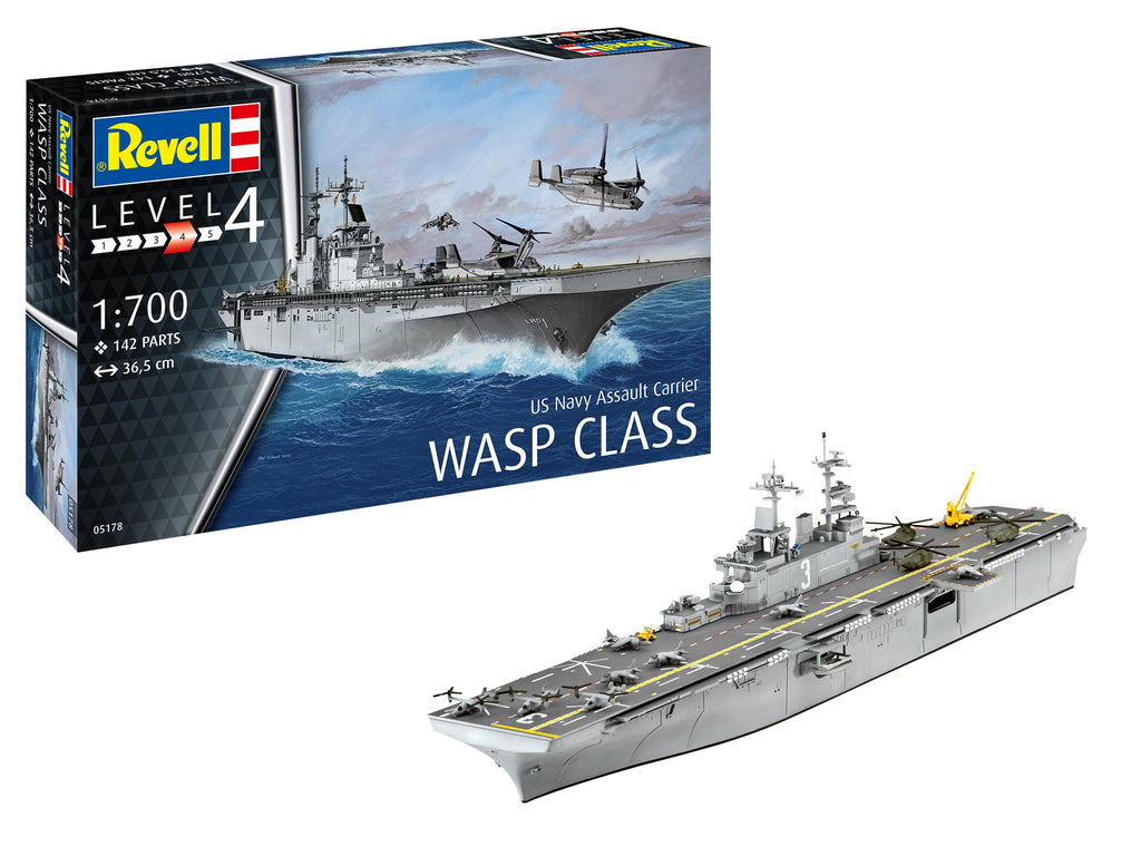 Revell - 5178 - USS Wasp Class Assault Carrier - 1:144