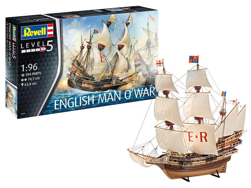 Revell - 5429 - English Man O'War - 1:96