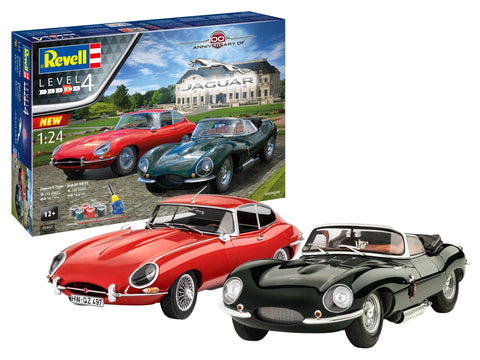 100 Years of Jaguar Gift Set - 1:24 - Revell - RV5667