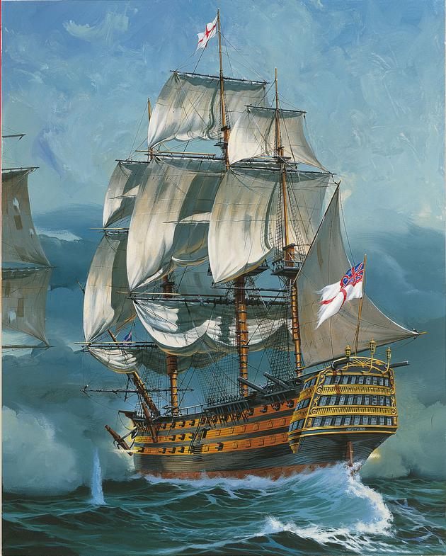Revell - 5767 - "BATTLE OF TRAFALGAR" - 1:225