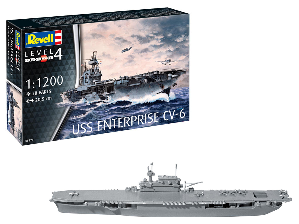 Revell - 5824 - USS Enterprise - 1:1200