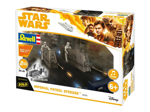 Revell 6768 - Build & Play Millennium Imperial Patrol Speeder - 1:164