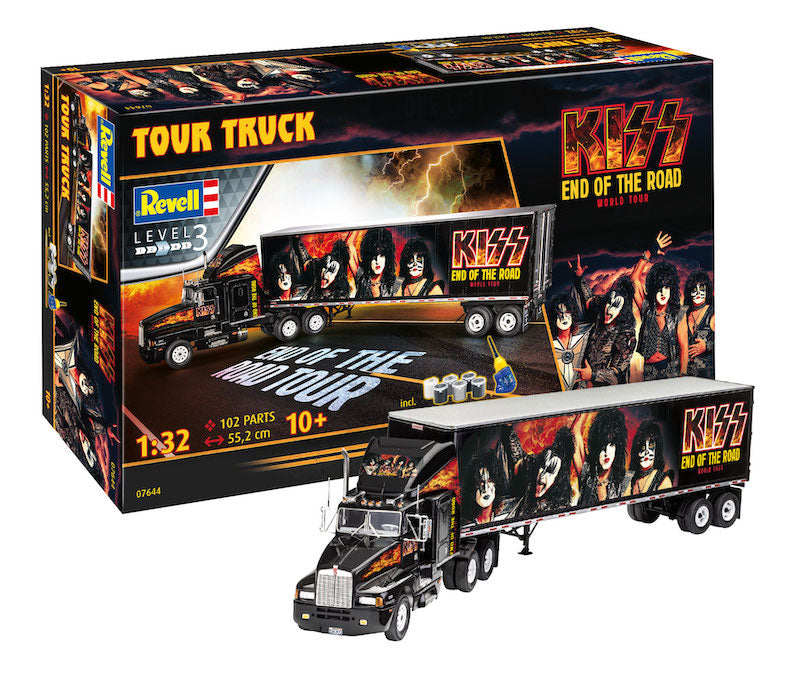 Revell - 7644 - Trabant - KISS Tour Truck Gift Set - 1:32