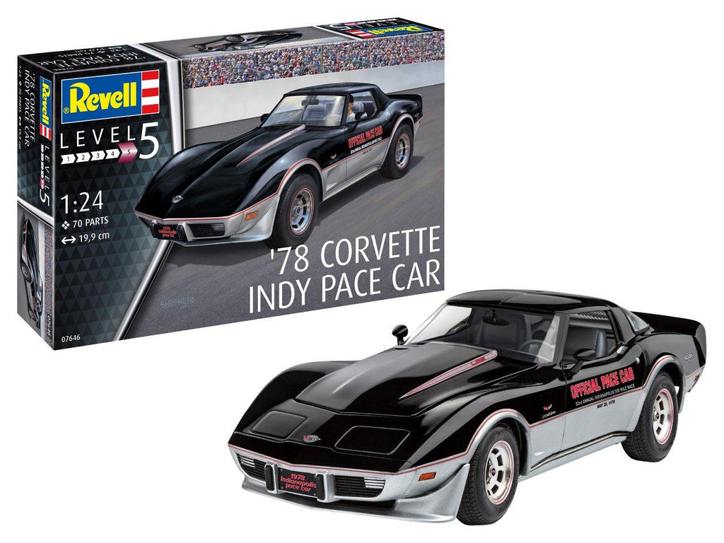 Revell - 7646 - 1978 Corvette (C3) Indianapolis Pace Car - 1:24