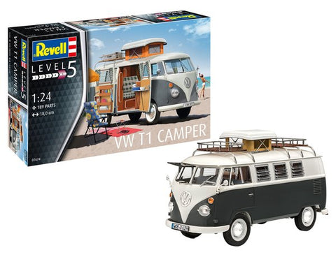 VW T1 campervan - 1:24 - Revell - 7674 - @