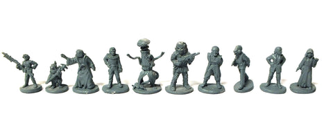 Star Wars - 40308 - Rebel Characters complete set (West End Game) - 25mm
