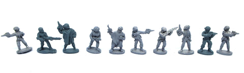 Star Wars - 40312 - Rebel Troopers - complete set (West End Game) - 25mm