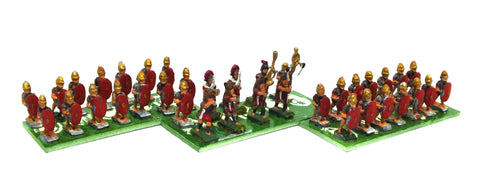 Roman republicans x 37 - 15mm - PAINTED