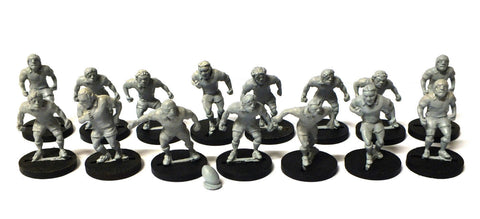 Rugby Team (x15) - 28mm