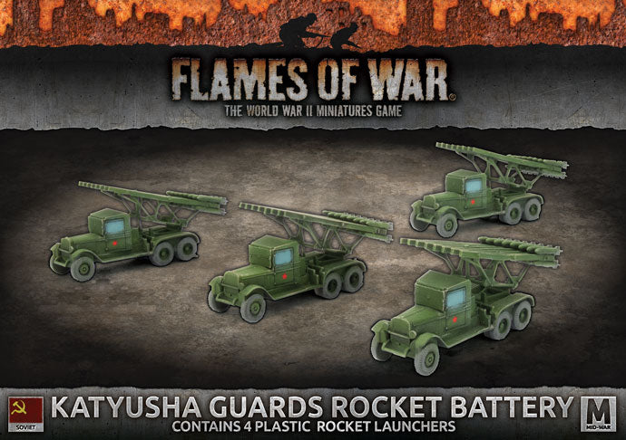 Flames of war - SBX44 - Katyusha guards rocket battery - 1:100