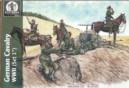 Waterloo 1815 - AP025 - German cavalry WWII (Set 1°) - 1:72