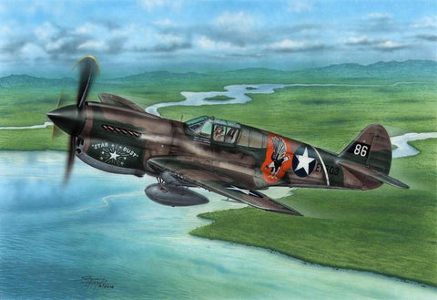 Special Hobby 72338 - Curtiss P-40E Warhawk 'Claws and Teeth' - 1:72