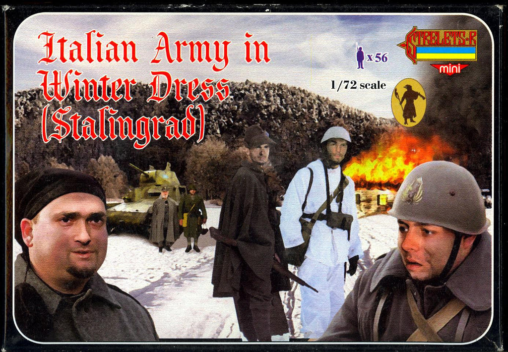 Italian army in winter dress (Stalingrad) - 1:72 - Strelets - M082