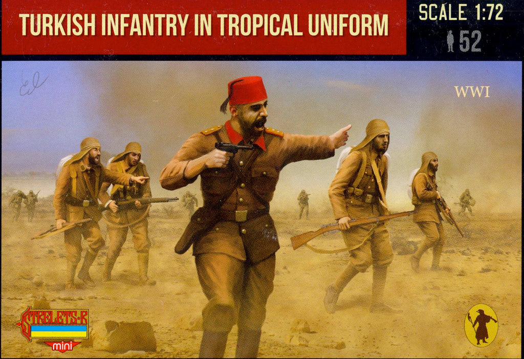 Turkish Infantry in Tropical Uniform - 1:72 - Strelets - M122