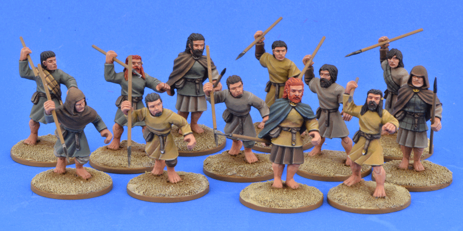 Gripping Beast - SAGA - SS05 - Scots Doer-Chele - Javelins (levy) - 28mm